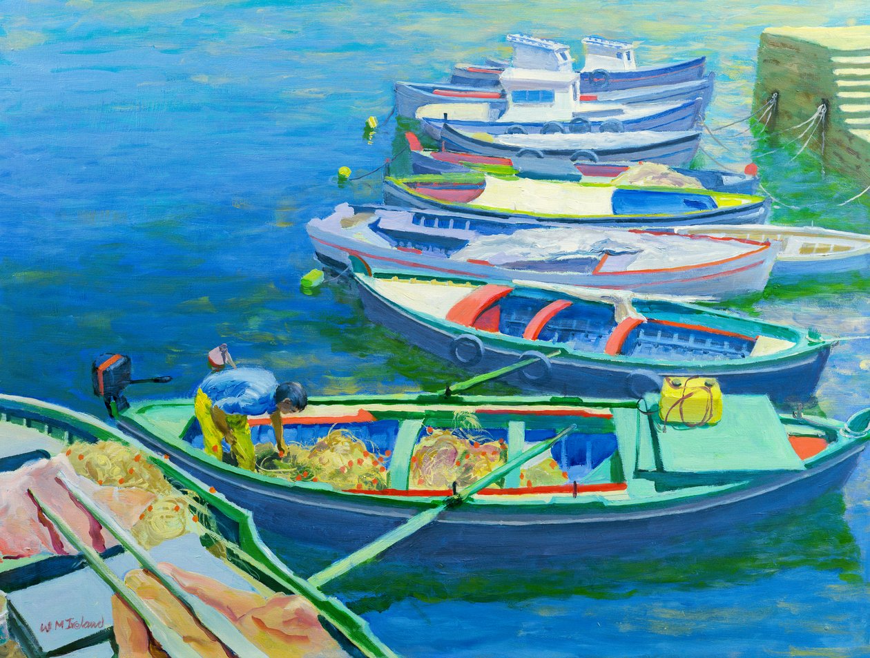 Fiskebåter av William Ireland