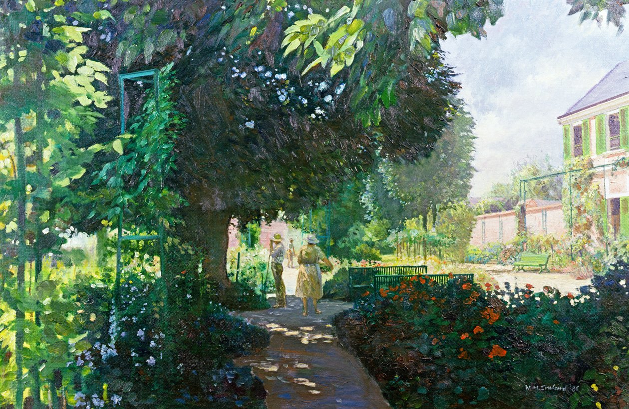 Monets hage av William Ireland