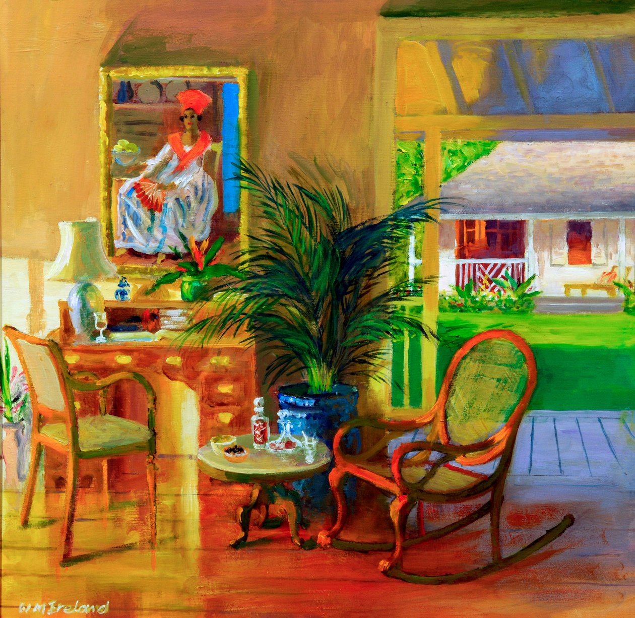 Rød vifte, 20078 av William Ireland