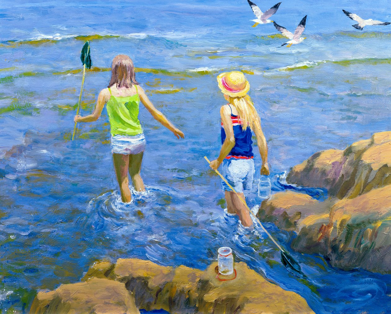 Rock Pool av William Ireland