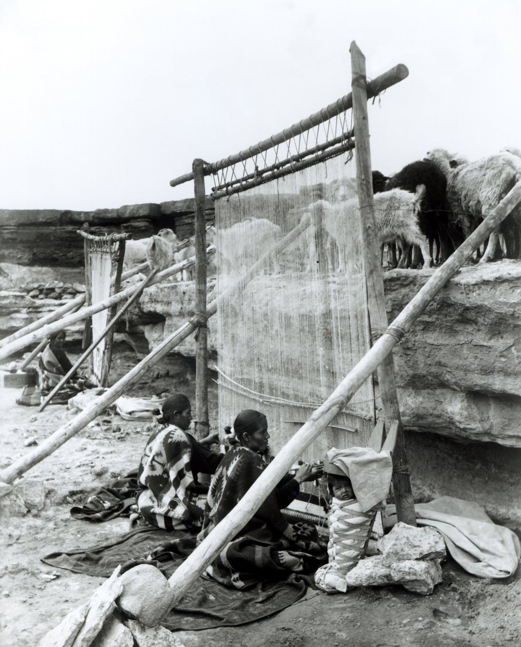 Navajovevere, ca. 1914 av William Carpenter