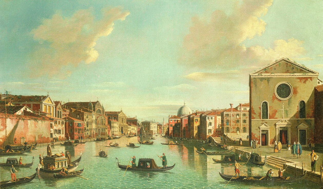 Canal Grande, Venezia, 1700-tallet av William James