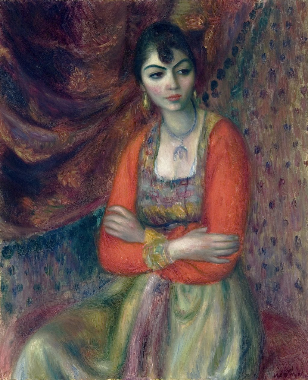 Armensk jente, 1916 av William James Glackens