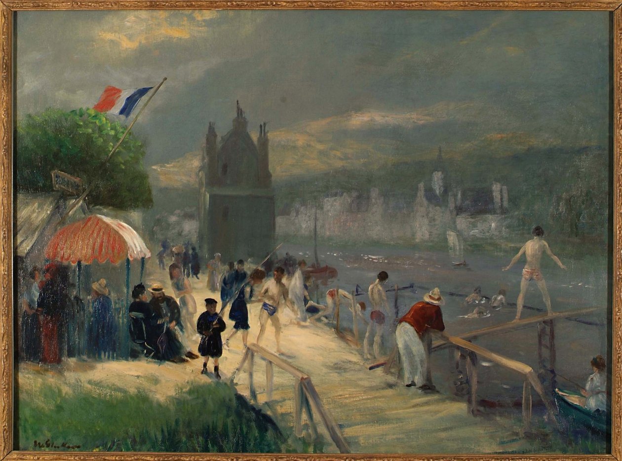 Chateau Thierry, 1906 av William James Glackens