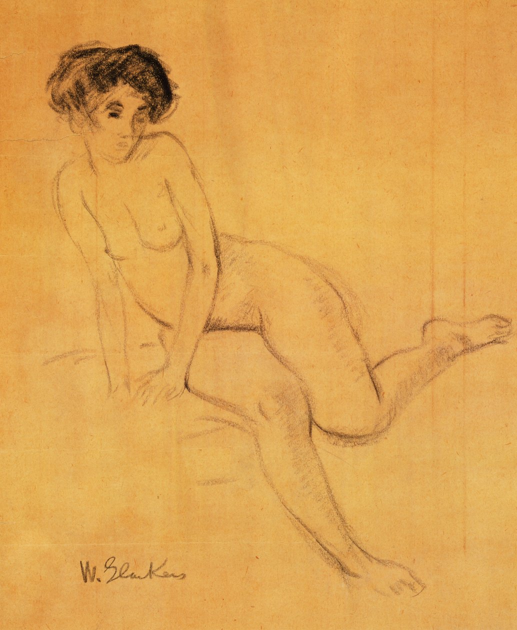 Naken av William James Glackens