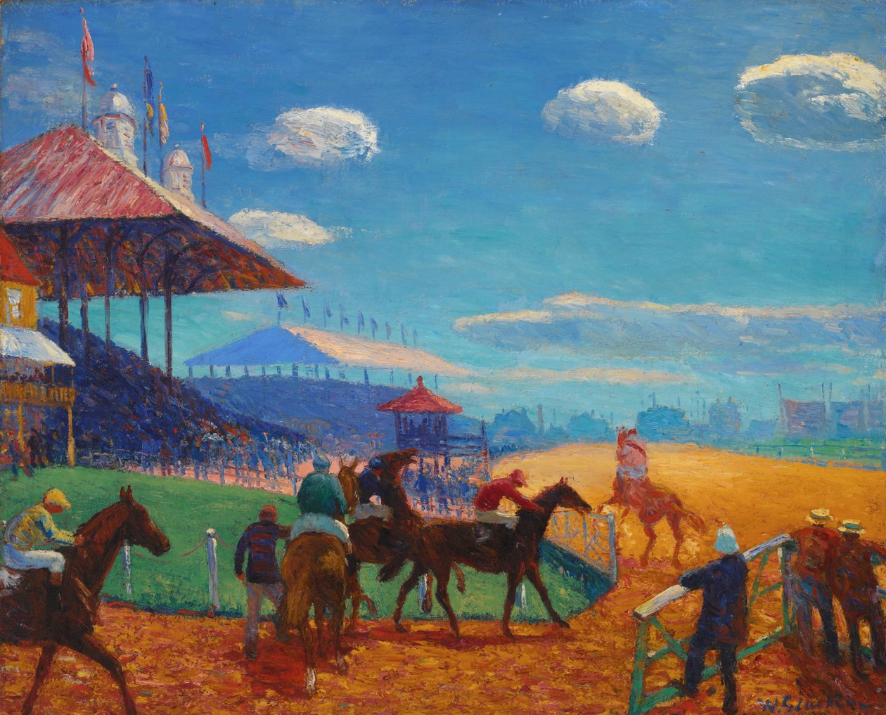 Racerbane av William James Glackens