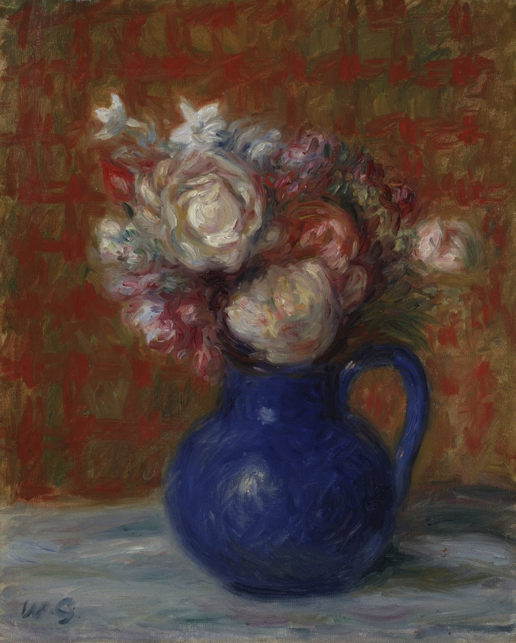 Stilleben "French Bouquet", 1927 av William James Glackens