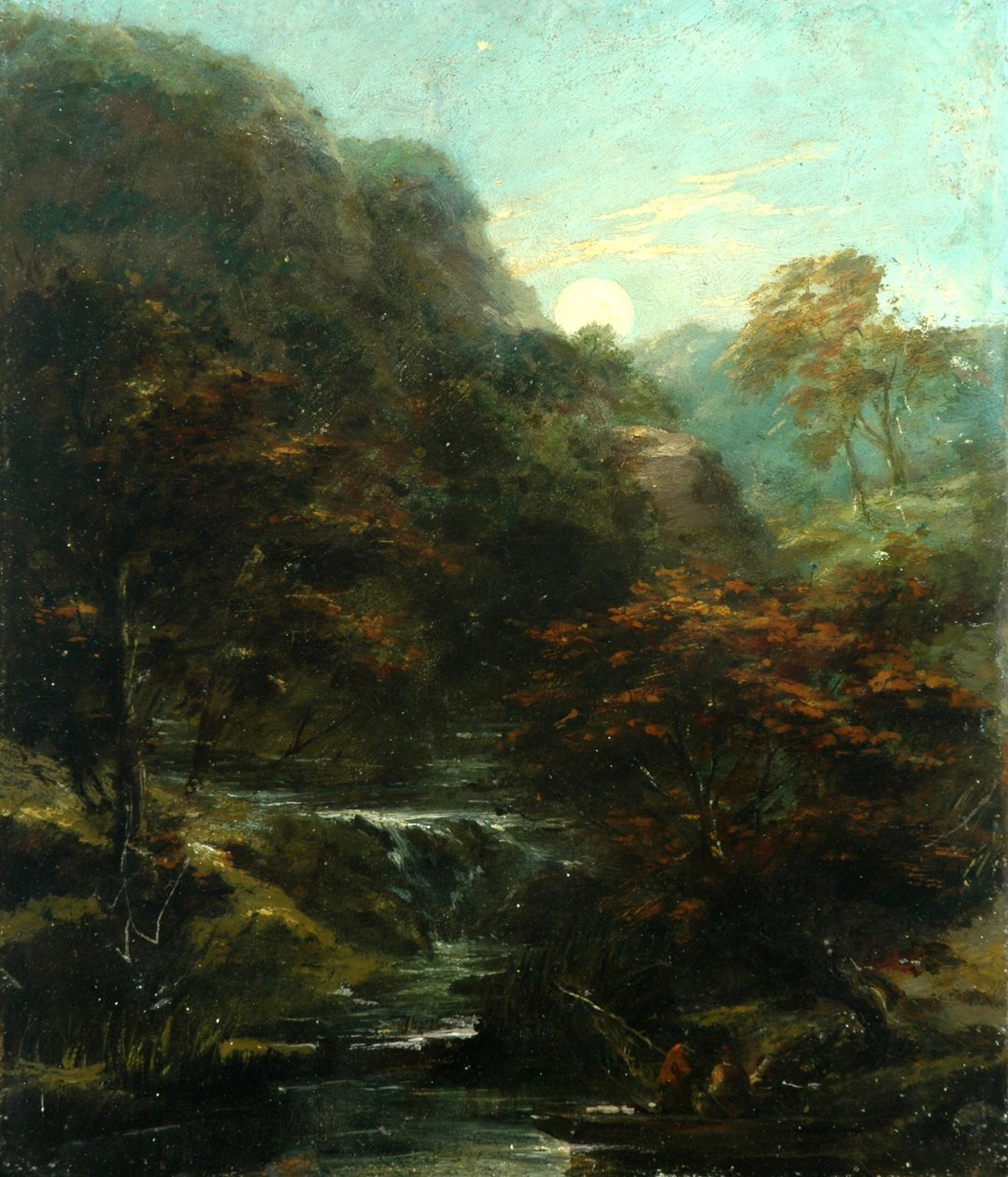 Kveld på elven av William James Muller