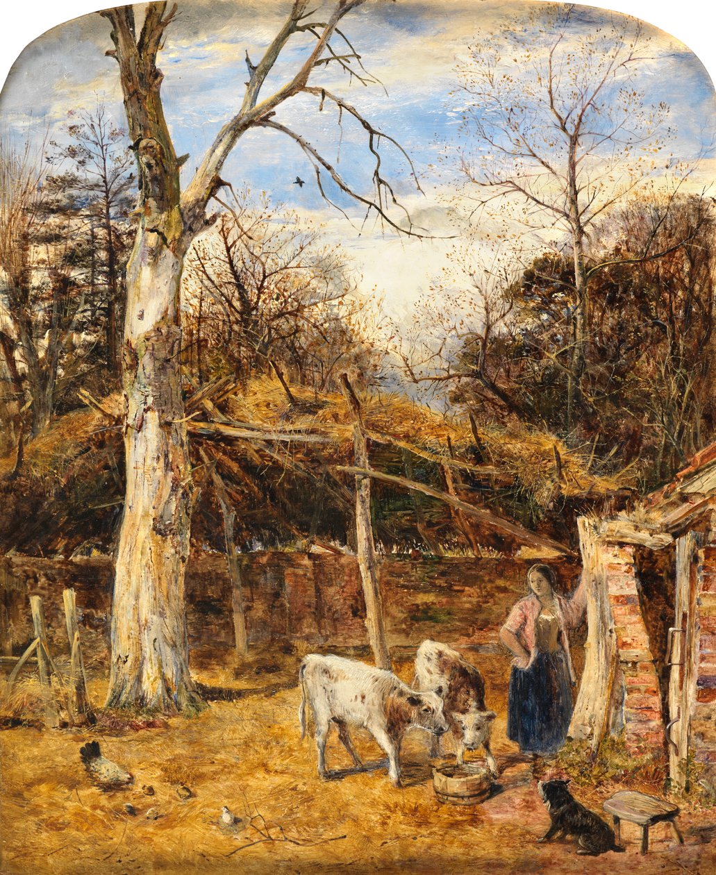 Gårdsgården av William Joseph J.C. Bond