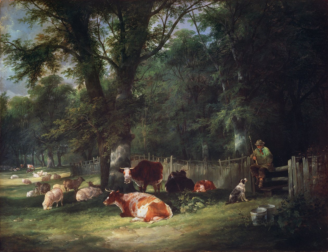Et skyggefullt hjørne av William Joseph Shayer