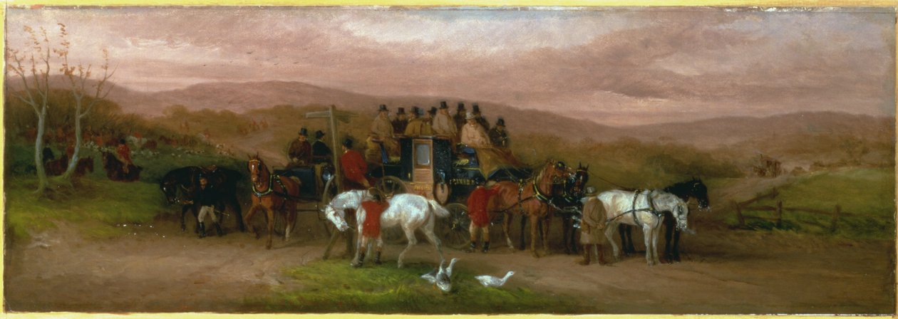 Ved korsveien, 1884 av William Joseph Shayer