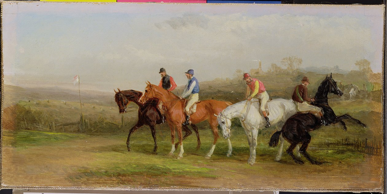 Steeplechasing: Ved starten av William Joseph Shayer