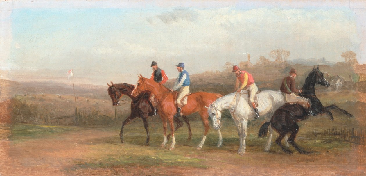 Steeplechasing- I starten av William Joseph Shayer