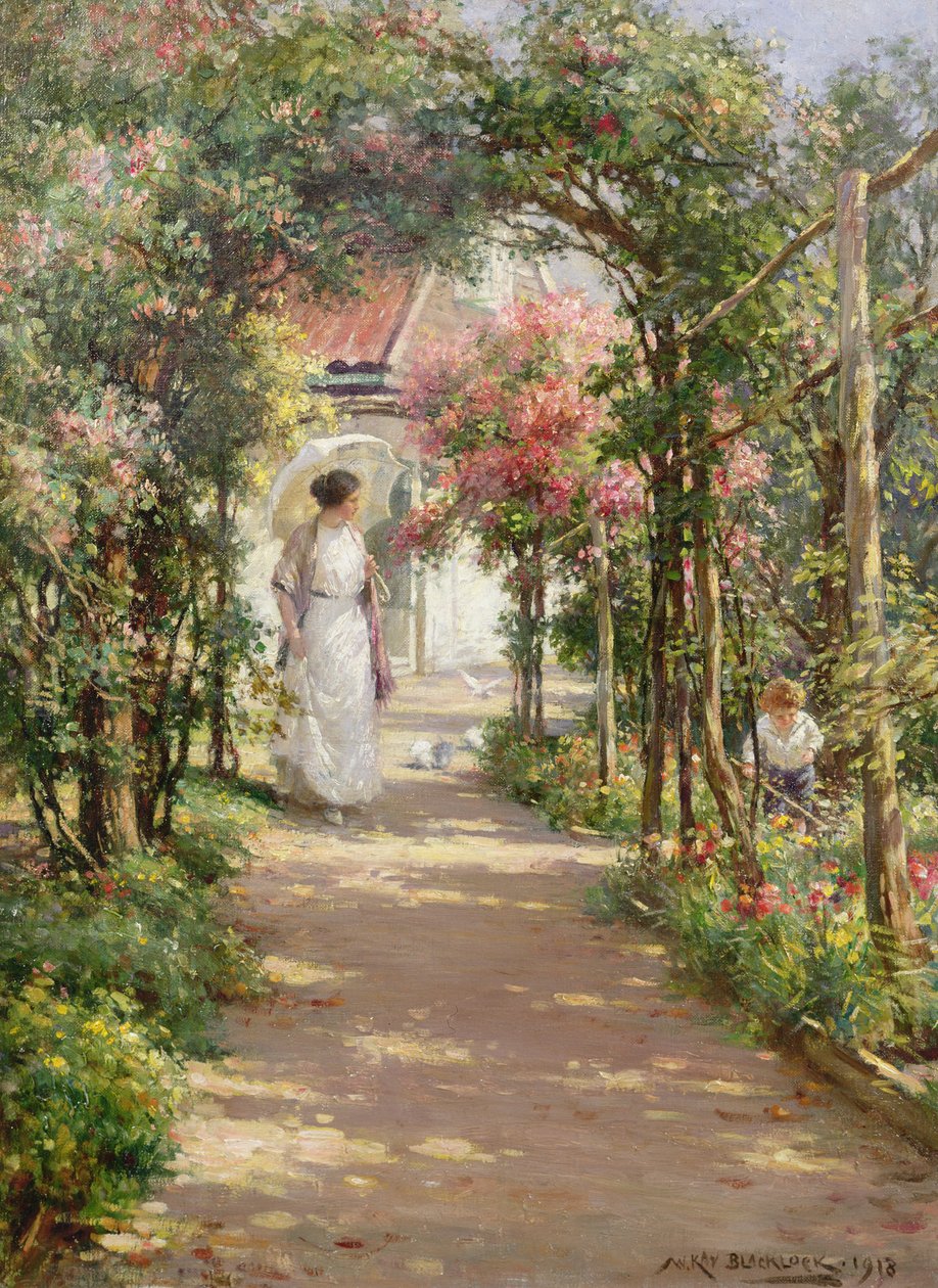 Sommeren, 1918 av William Kay Blacklock