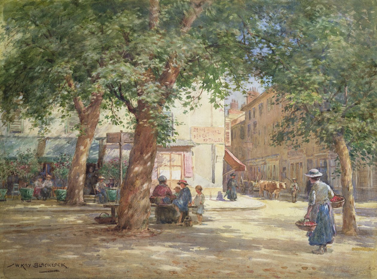 Markedsplassen av William Kay Blacklock