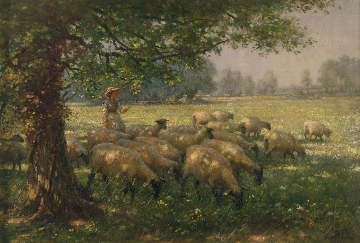 Gjeterinnen av William Kay Blacklock