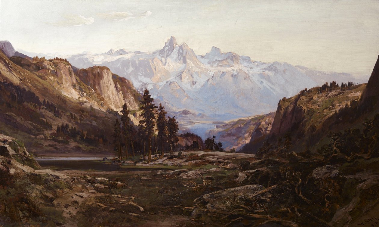 Morgen, californisk av William Keith