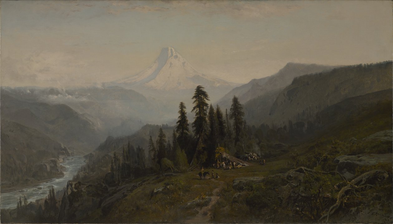 Mt. Hood, Oregon av William Keith