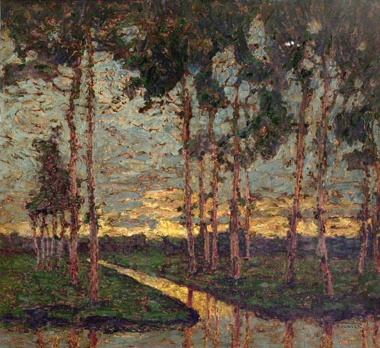 The Dyke, 1921 av William Kiddier