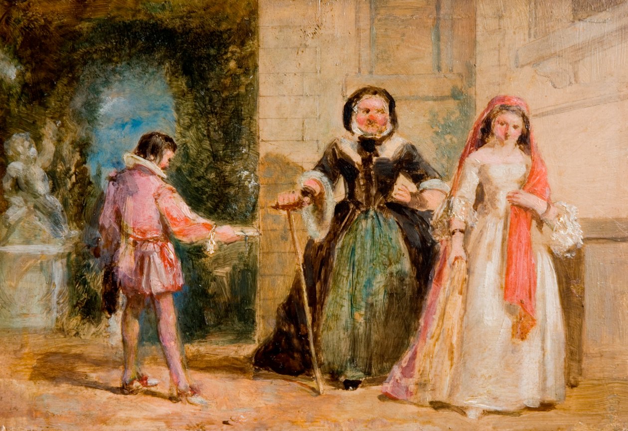 En scene fra Shakespeare av William Knight Keeling