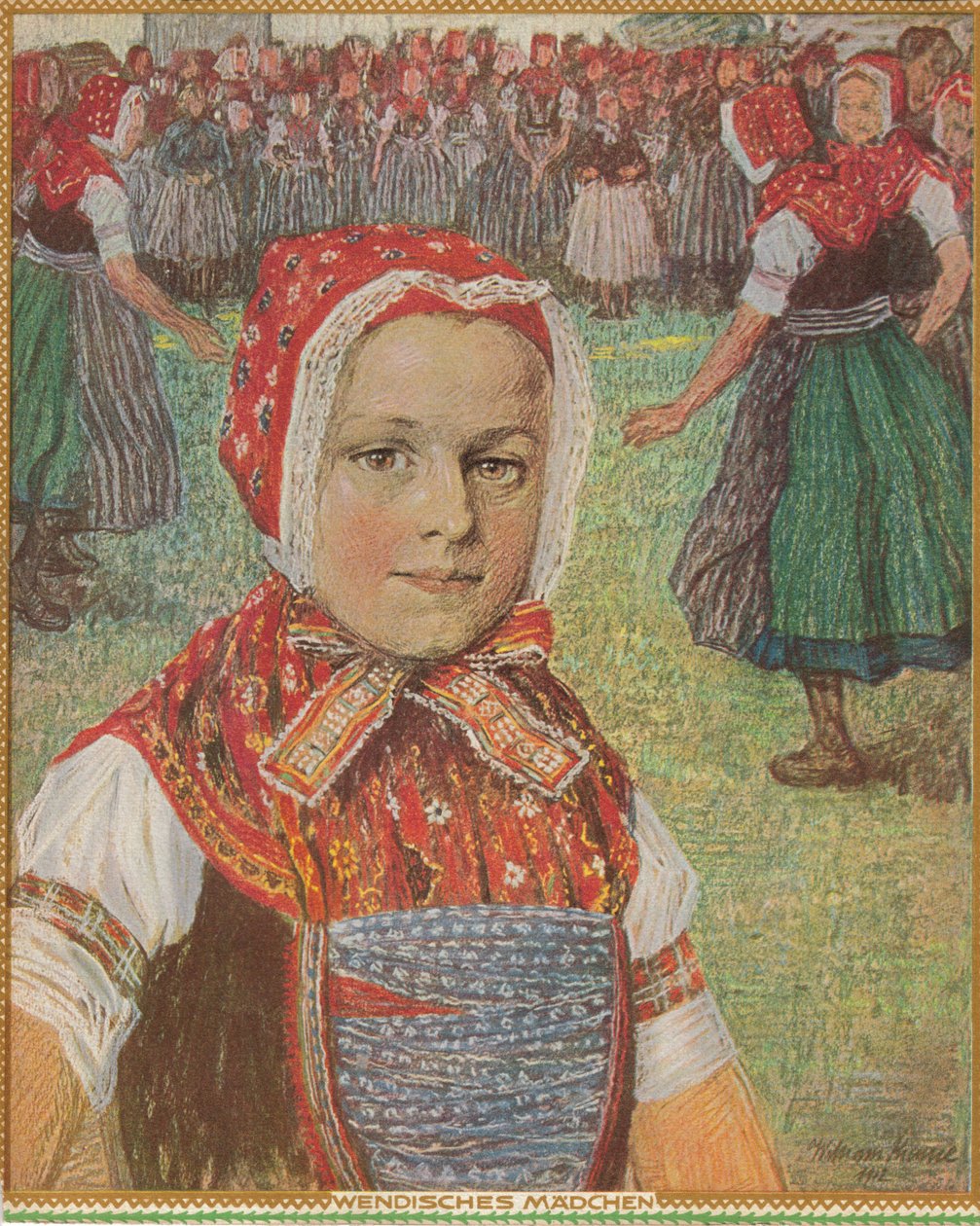 Wendish jente av William Krause