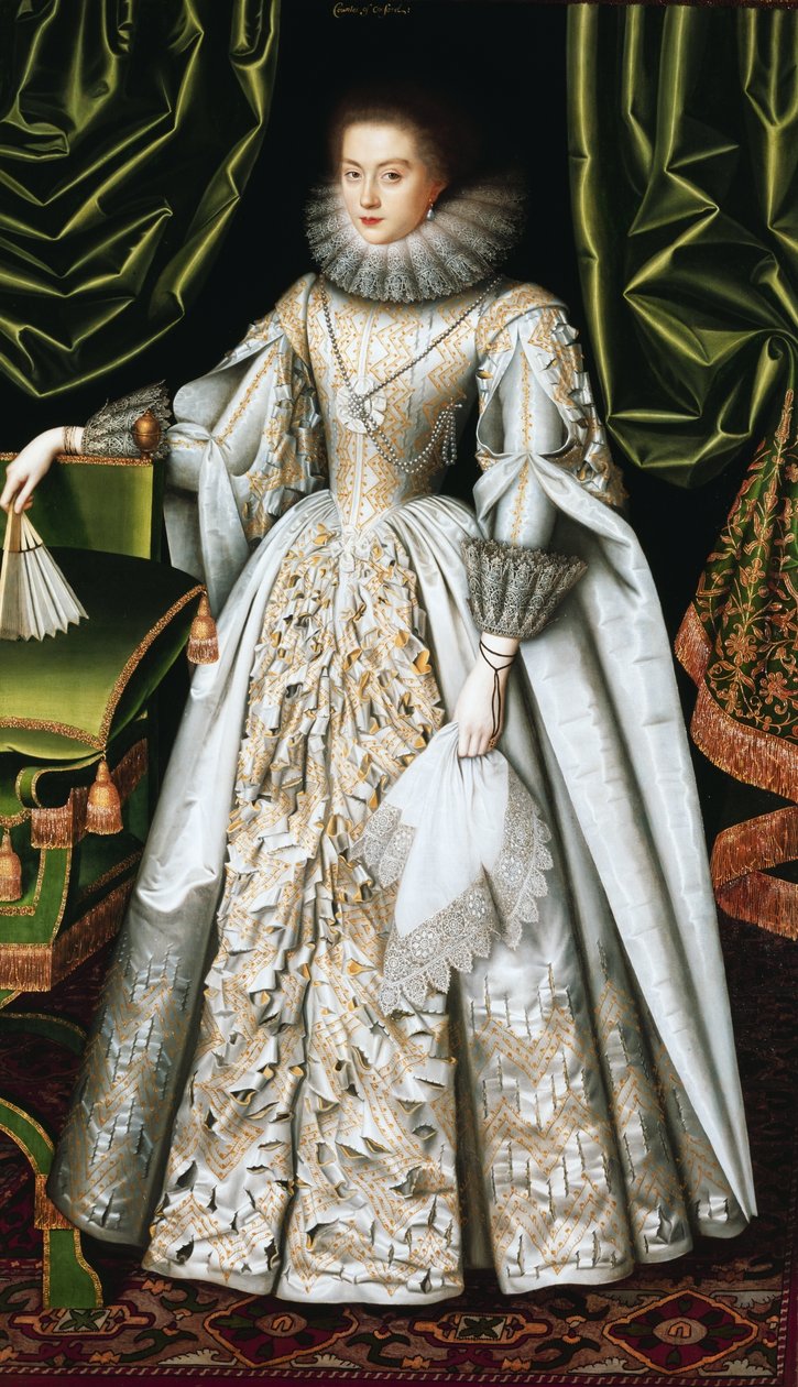 Portrett av Diana Cecil av William Larkin
