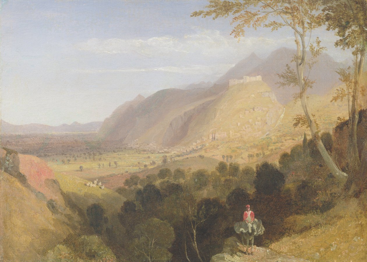 Mistra (olje på papir) av William Linton