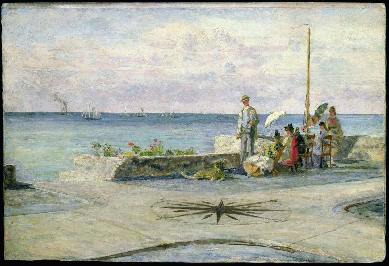 Boulogne ved havet av William Lionel Wyllie