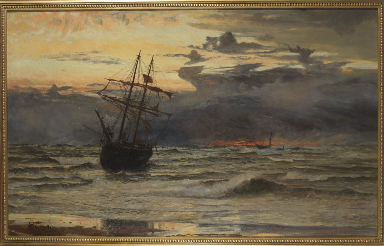 Daggry etter stormen av William Lionel Wyllie