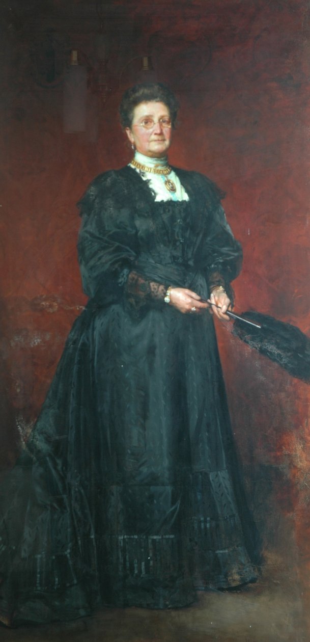 Fru William Smith, 1908 av William Logsdail