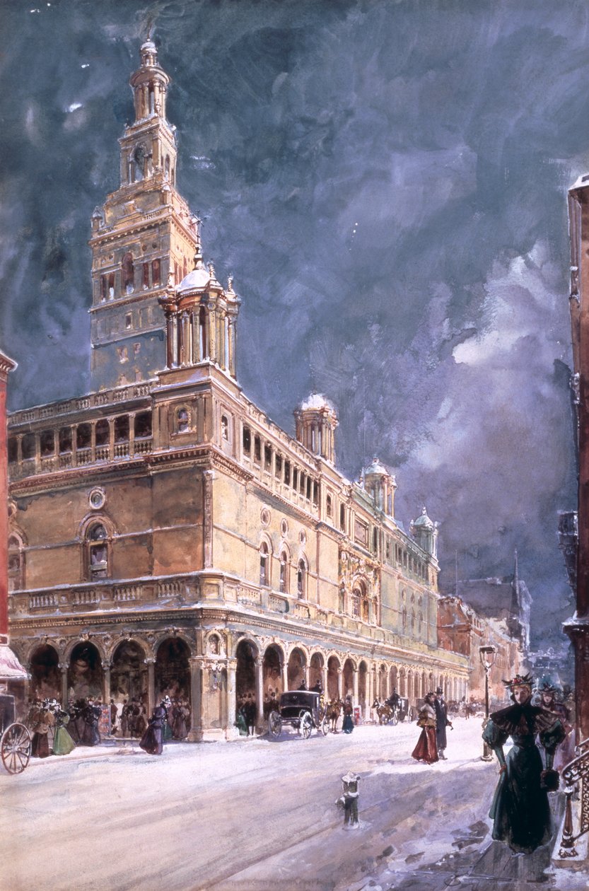 Madison Square Garden, New York, 1895 av William Louis Jnr. Sonntag