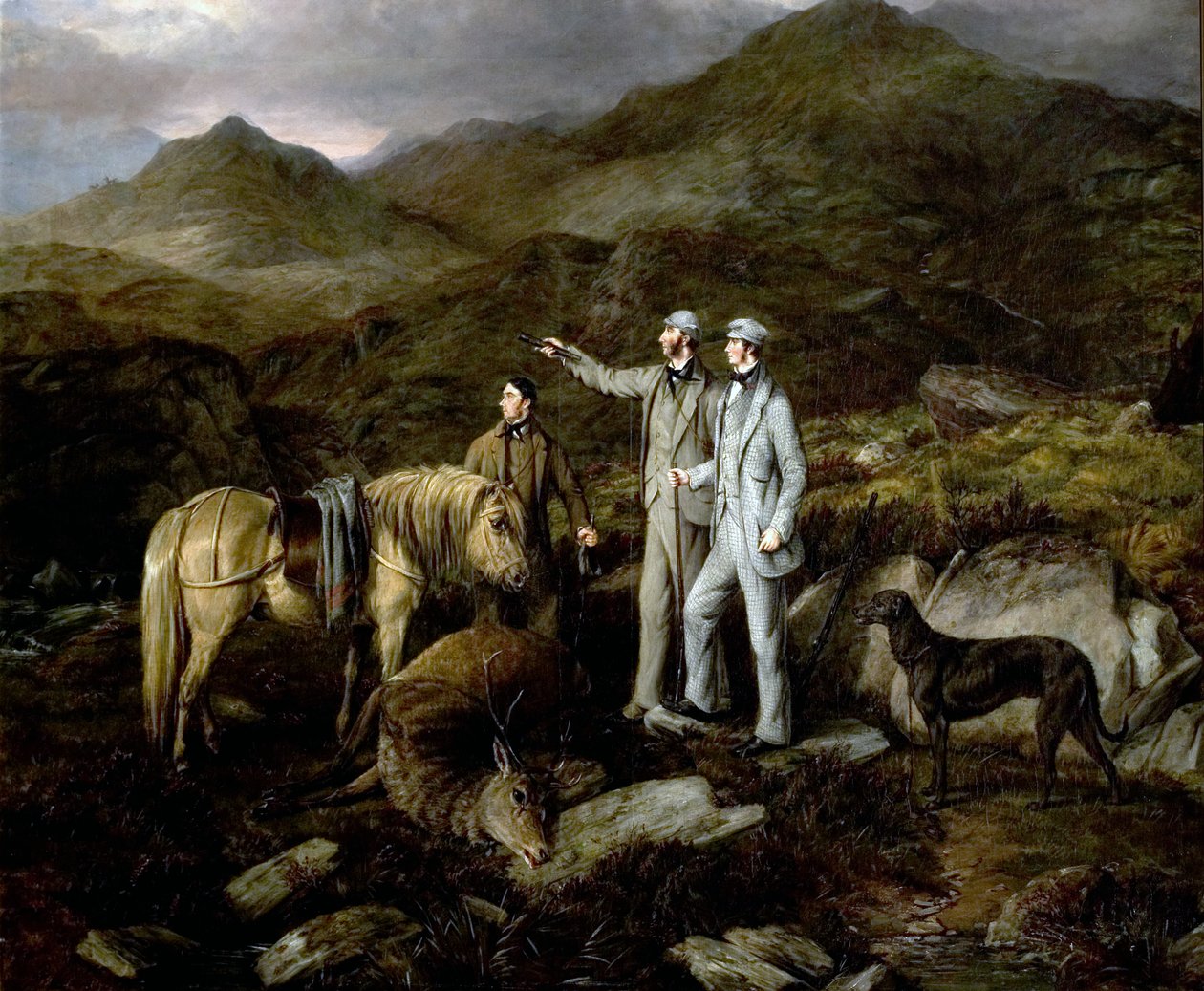 Utdrikningslag i Skottland, 1852 av William Luker