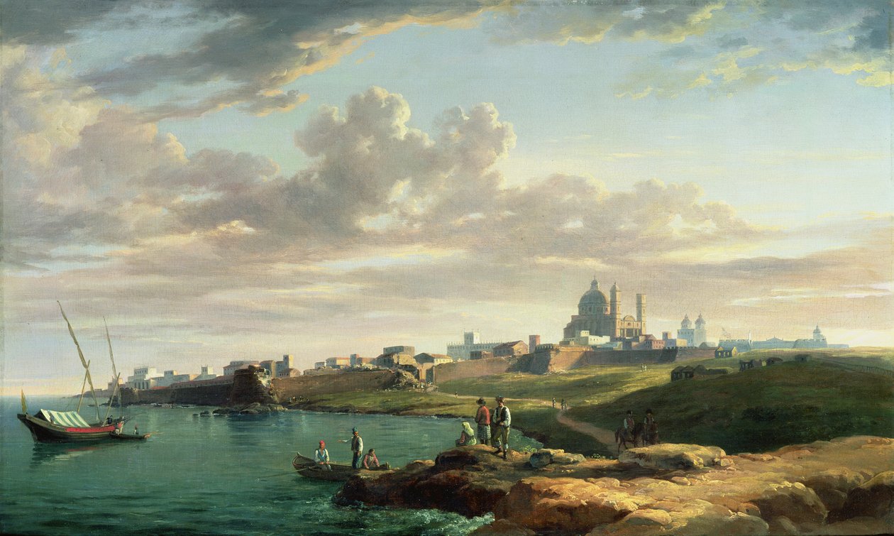 Utsikt over Montevideo av William Marlow