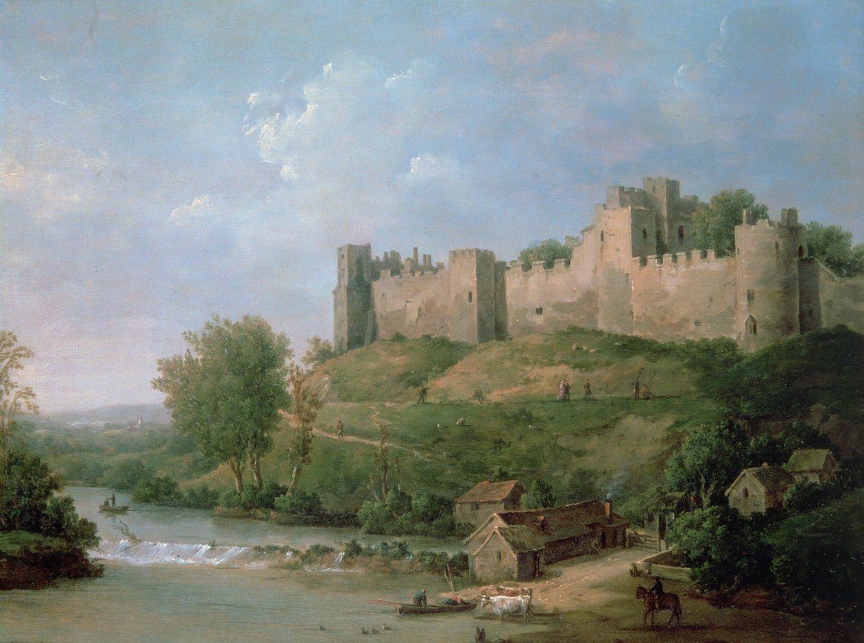 Ludlow slott av William Marlow