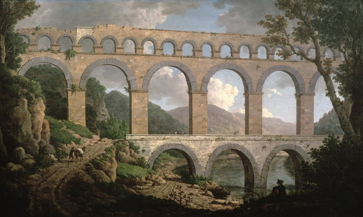 Pont du Gard, Nîmes av William Marlow