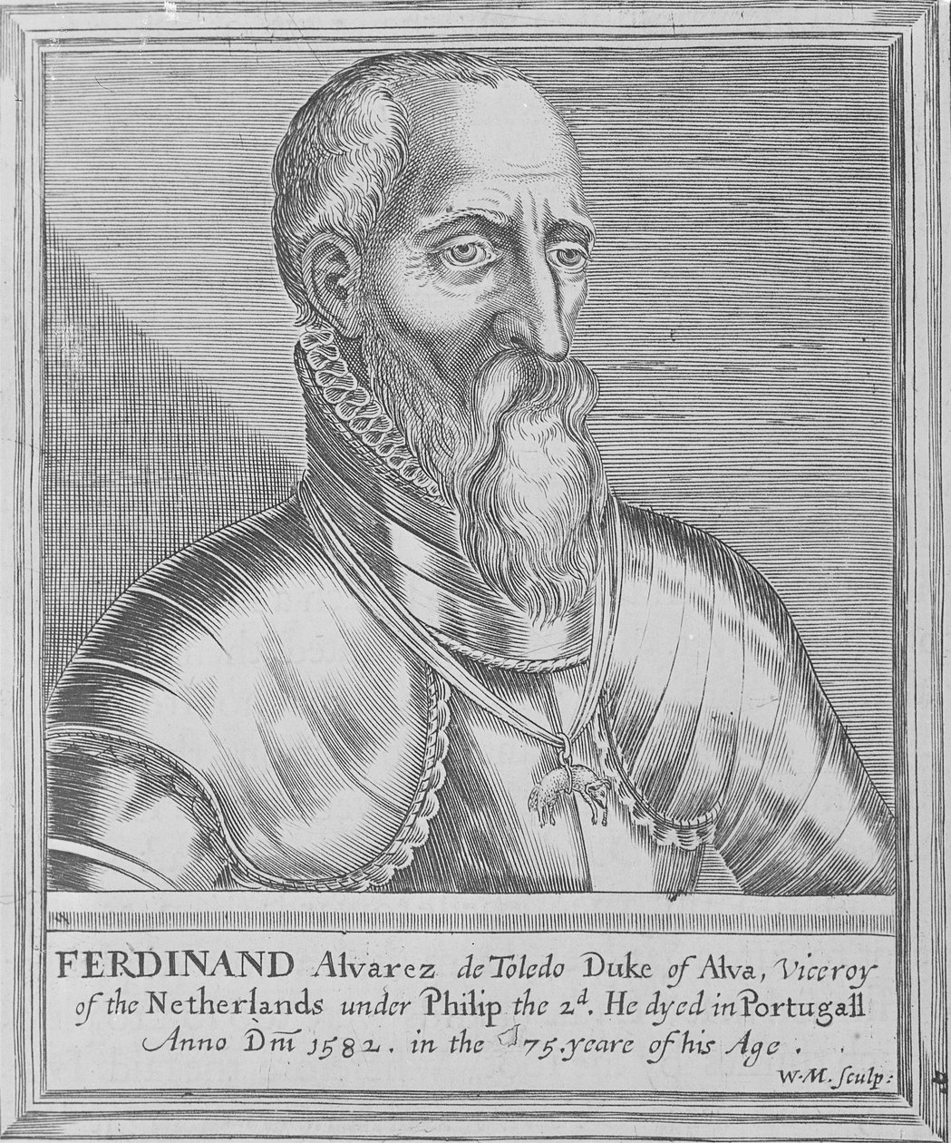 Fernando Alvarez de Toledo, tredje hertug av Alba av William Marshall