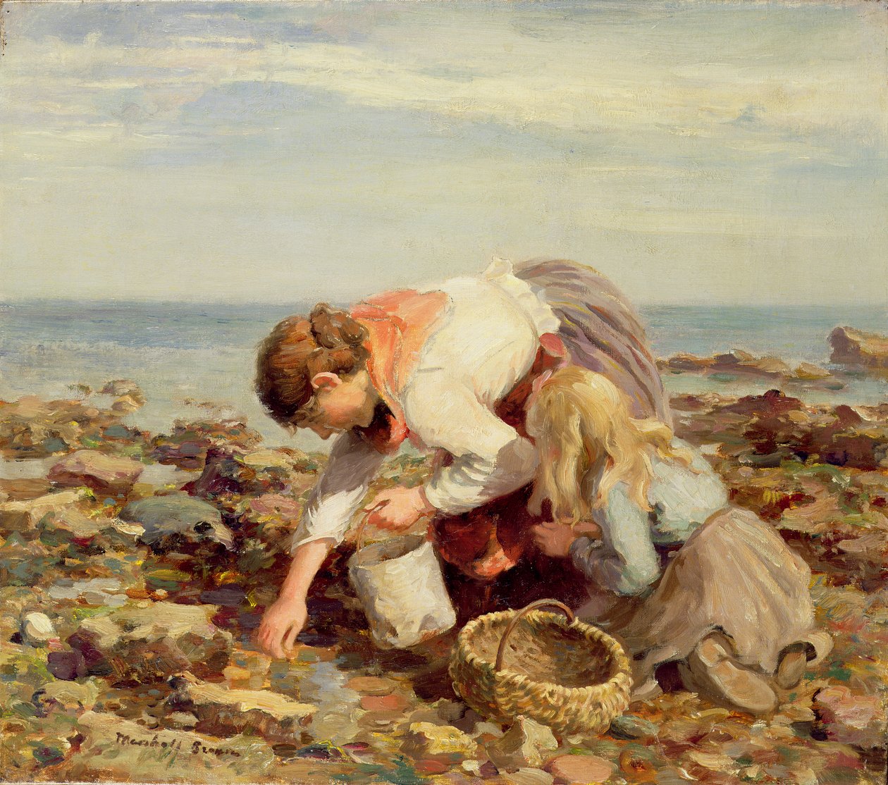 Samler skjell av William Marshall Brown