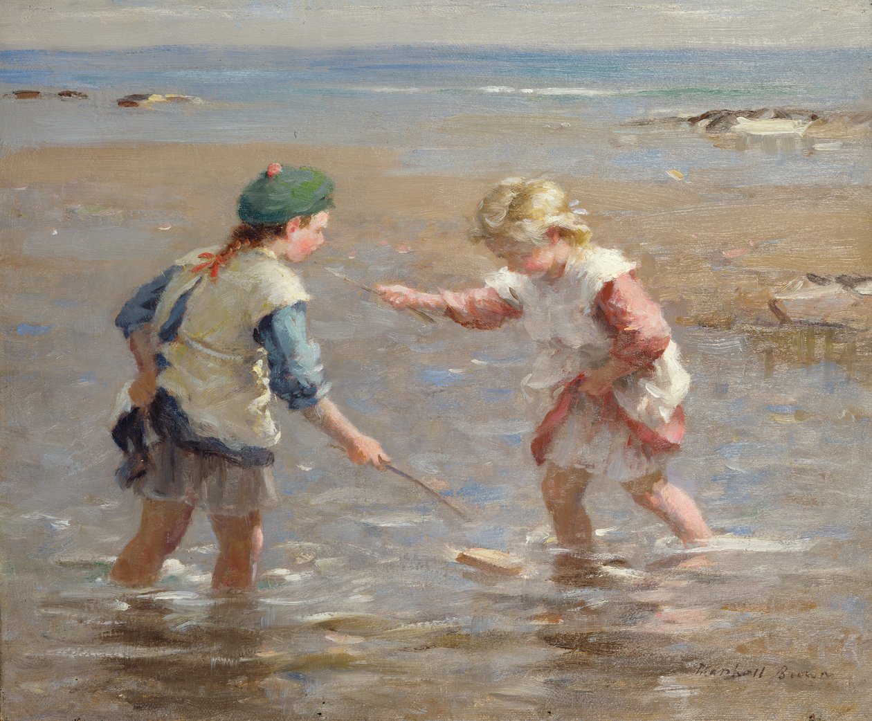 Leker i Shallows av William Marshall Brown