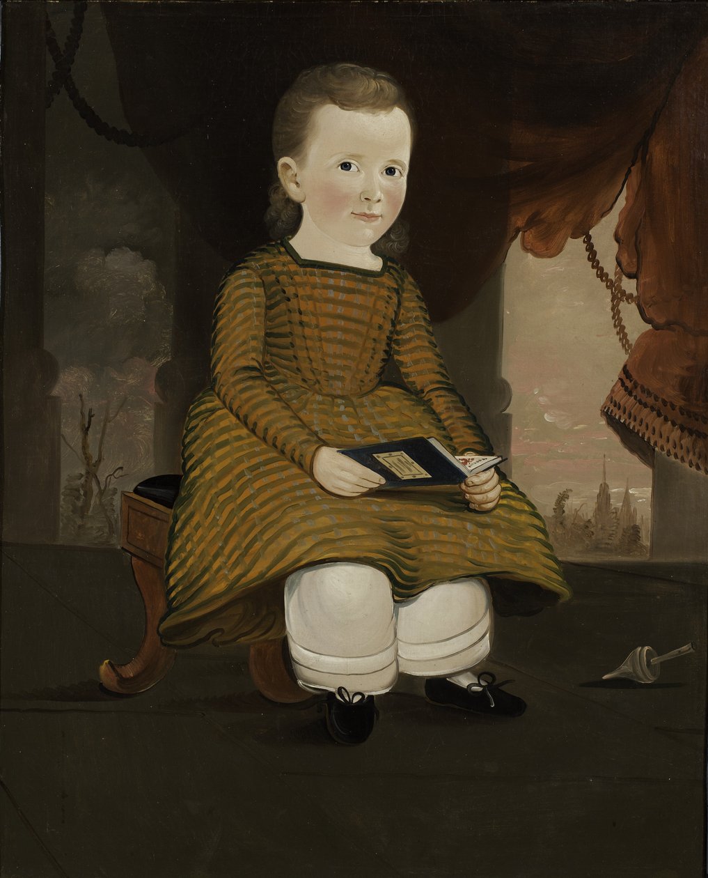 Lite barn fra Maine, 1846 av William Matthew Prior