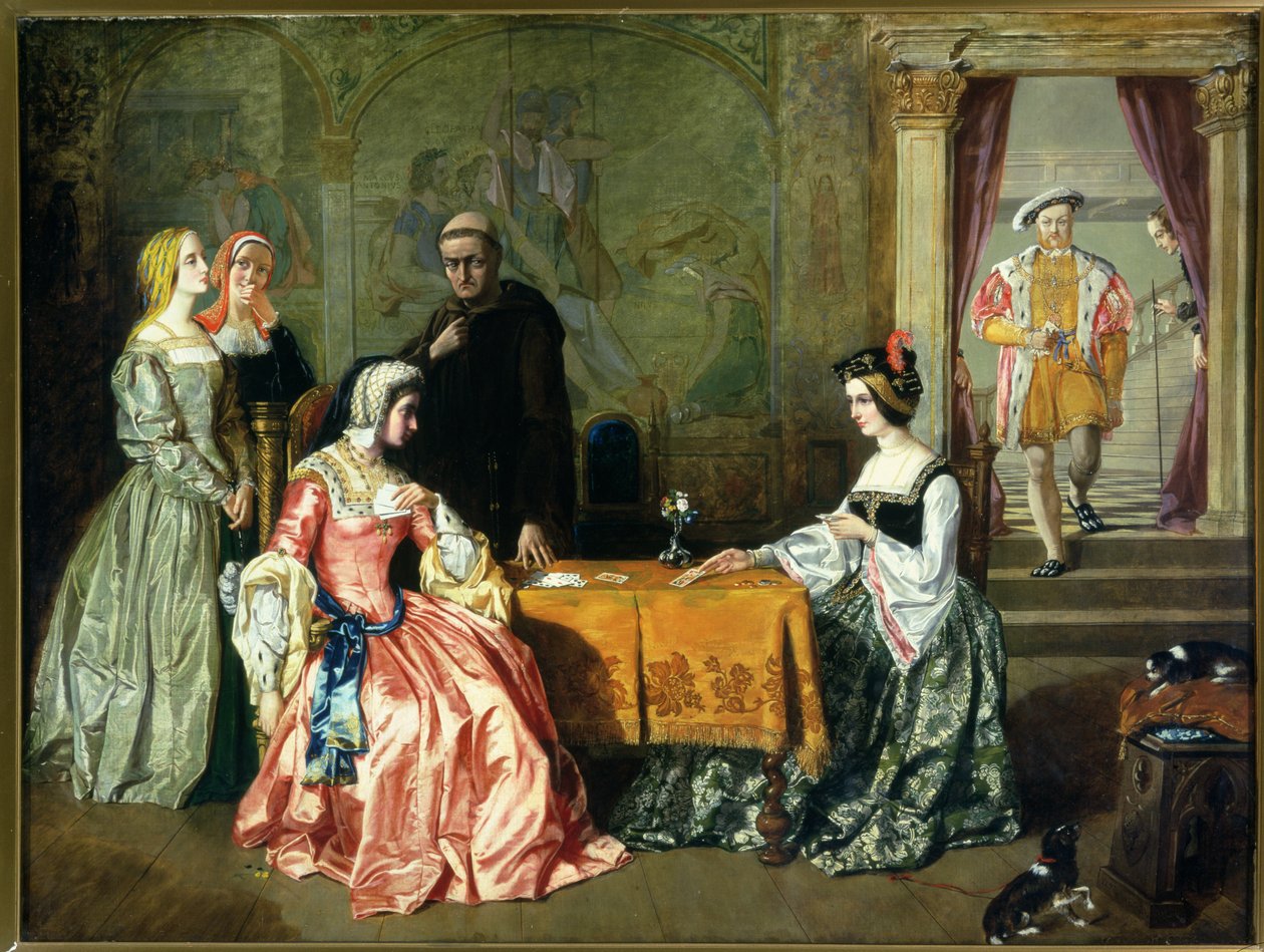 Henry VIII (1491-1547) og hans koner av William Maw Egley