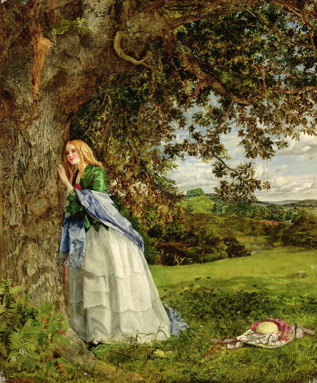 The Talking Oak, 1857 av William Maw Egley