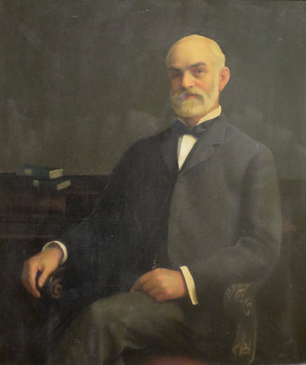 Portrett av Mr. Paxtons far av William McGregor Paxton
