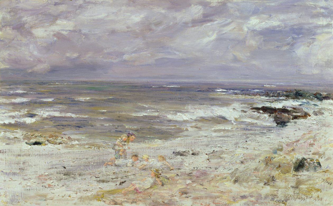 Broken Weather - Changing to Fine, 1908 av William McTaggart