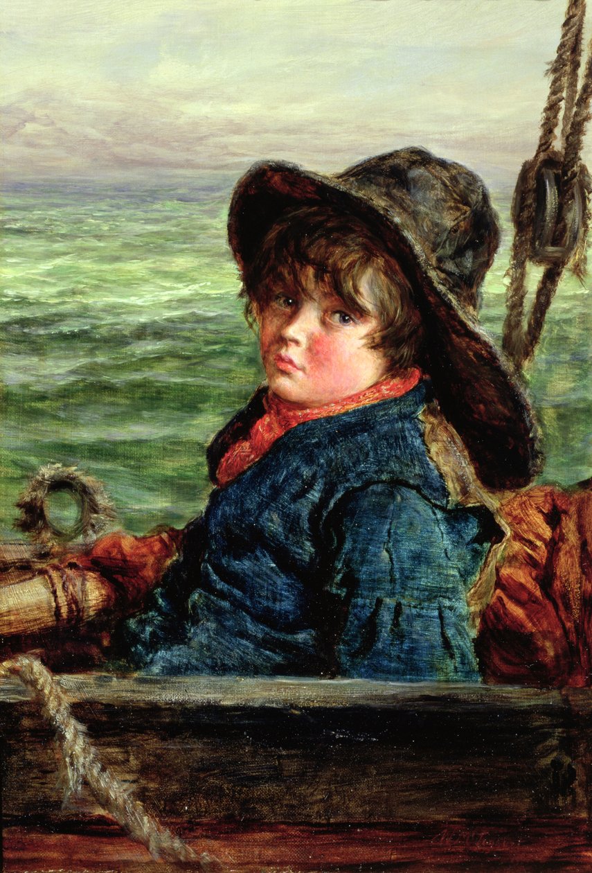 Young Fisher Boy, ca. 1862 av William McTaggart