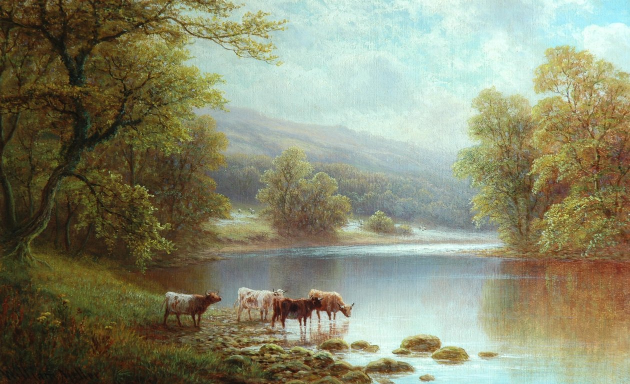 På Wharfe, Bolton Woods av William Mellor