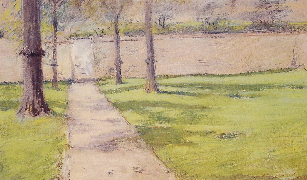 Hagemuren av William Merritt Chase