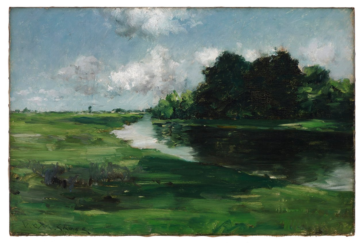 Long Island -landskap etter en regnregn av William Merritt Chase