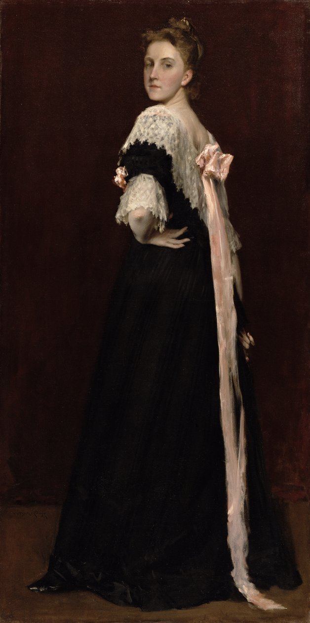 Lydia Field Emmet, ca. 1892 av William Merritt Chase