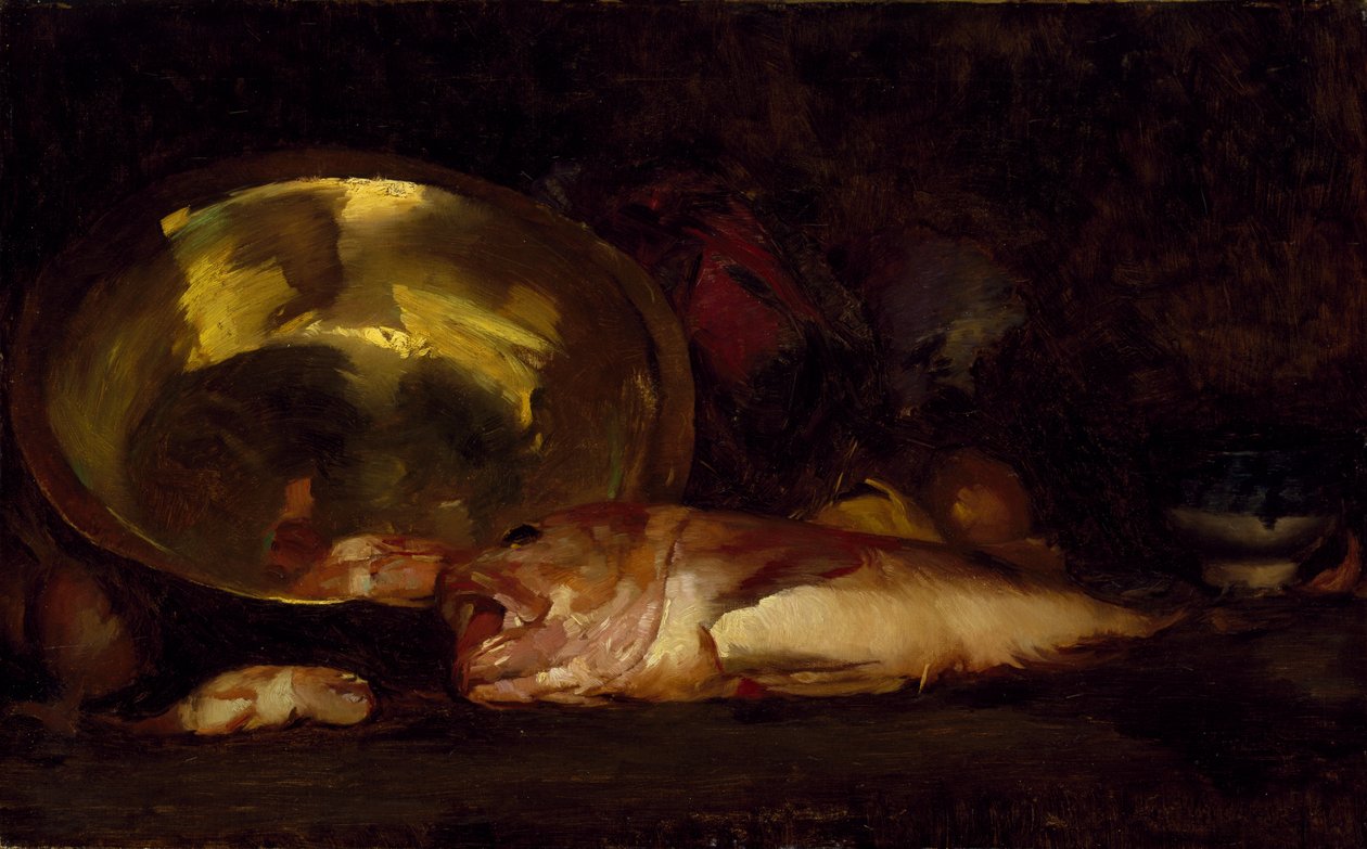 Stilleben, ca. 1905-15 av William Merritt Chase