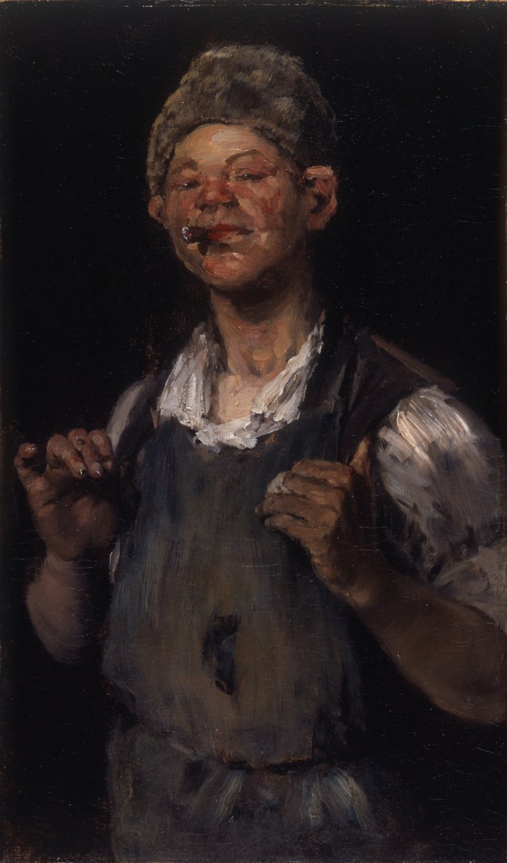 Lederen, ca. 1875 av William Merritt Chase